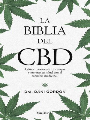 cover image of La biblia del CBD